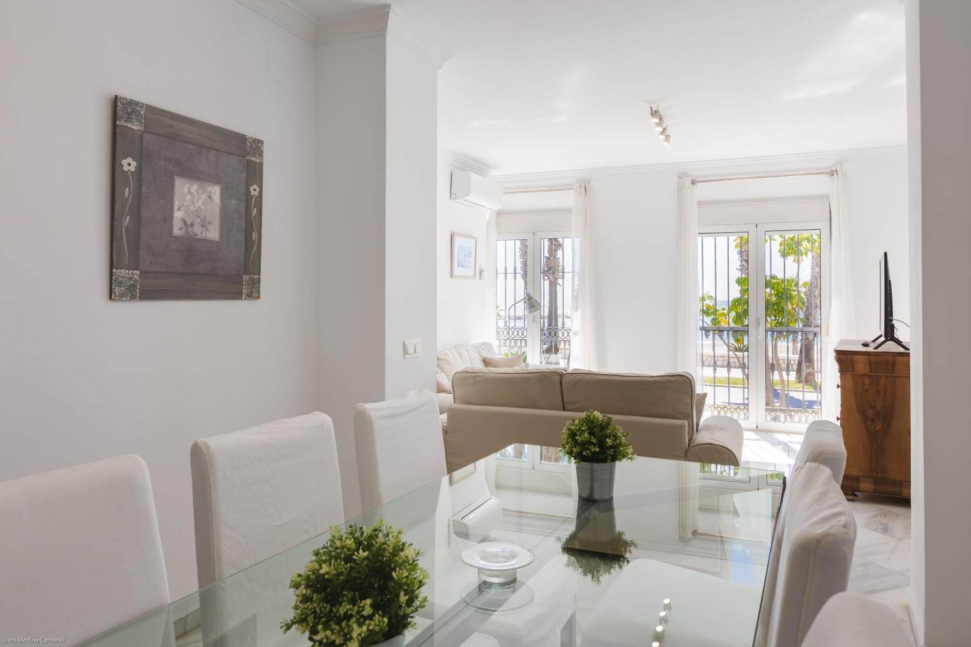Apartamento Con Vistas Al Mar Málaga Buitenkant foto