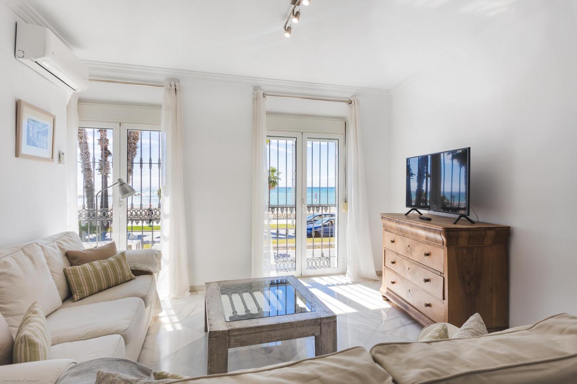Apartamento Con Vistas Al Mar Málaga Buitenkant foto