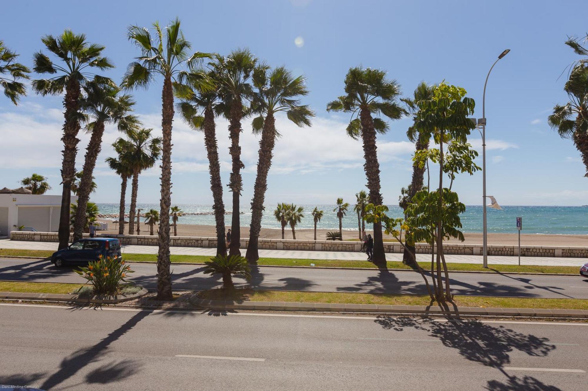 Apartamento Con Vistas Al Mar Málaga Buitenkant foto
